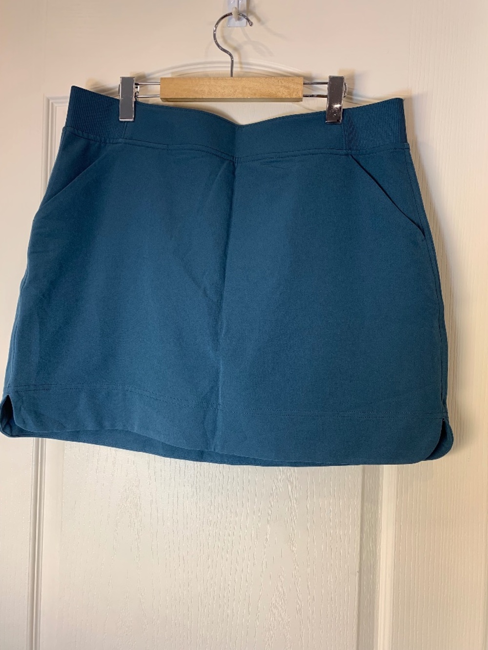 32 Degrees Cool Teal Skort  Large Athletic Golf Tennis Travel Skirt Active